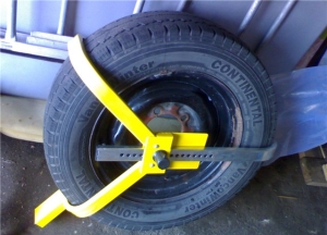 Механическое противоугонное устройство